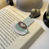 Latte Art (Caffeine Collection)- Magnetic Bookmark – Image 4