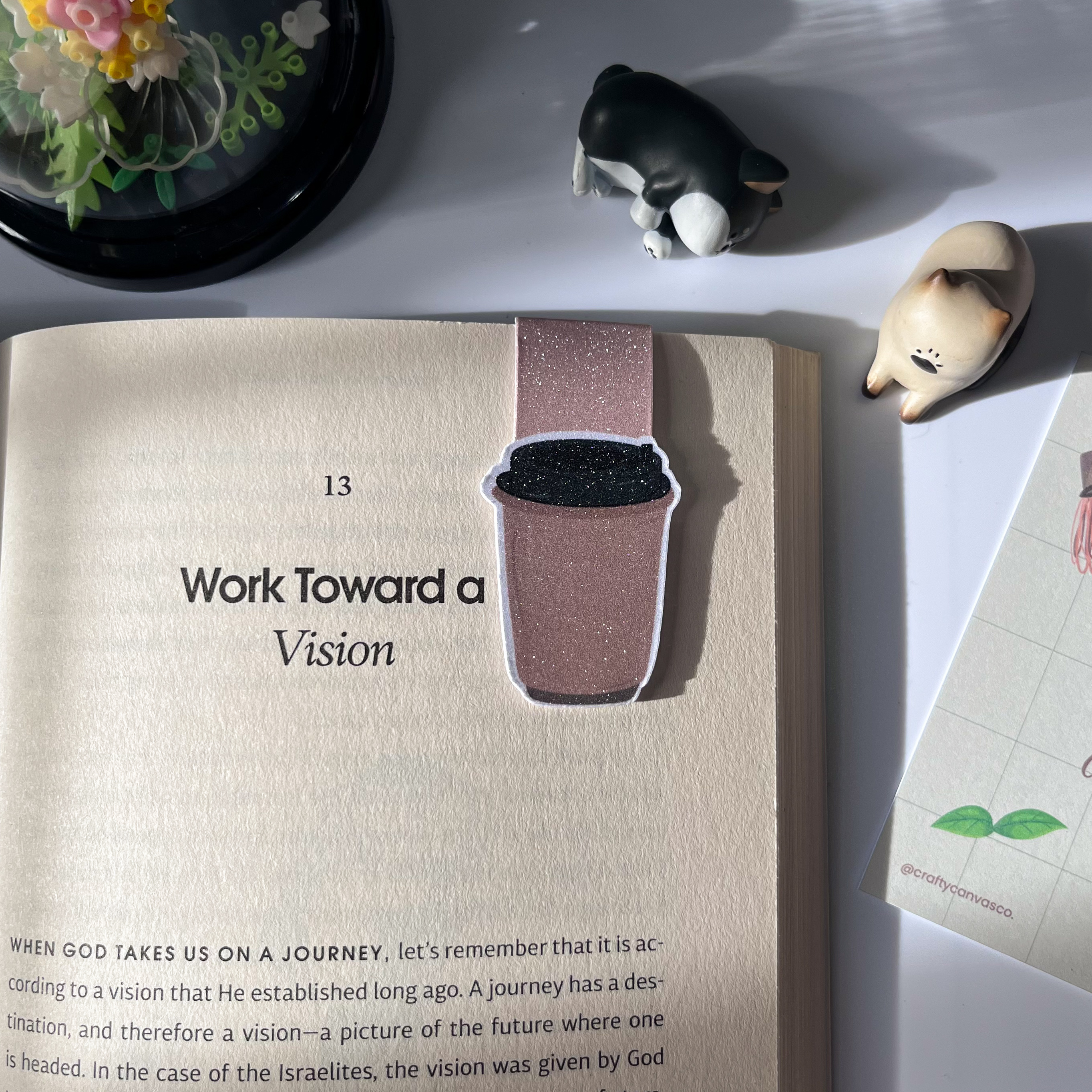 To-go-coffee (Caffeine Collection) - Magnetic Bookmark – Image 2