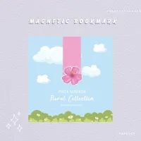 Hibiscus (Floral Collection) - Magnetic Bookmark – Image 1