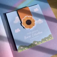 Sunflower (Floral Collection) - Magnetic Bookmark – Image 2