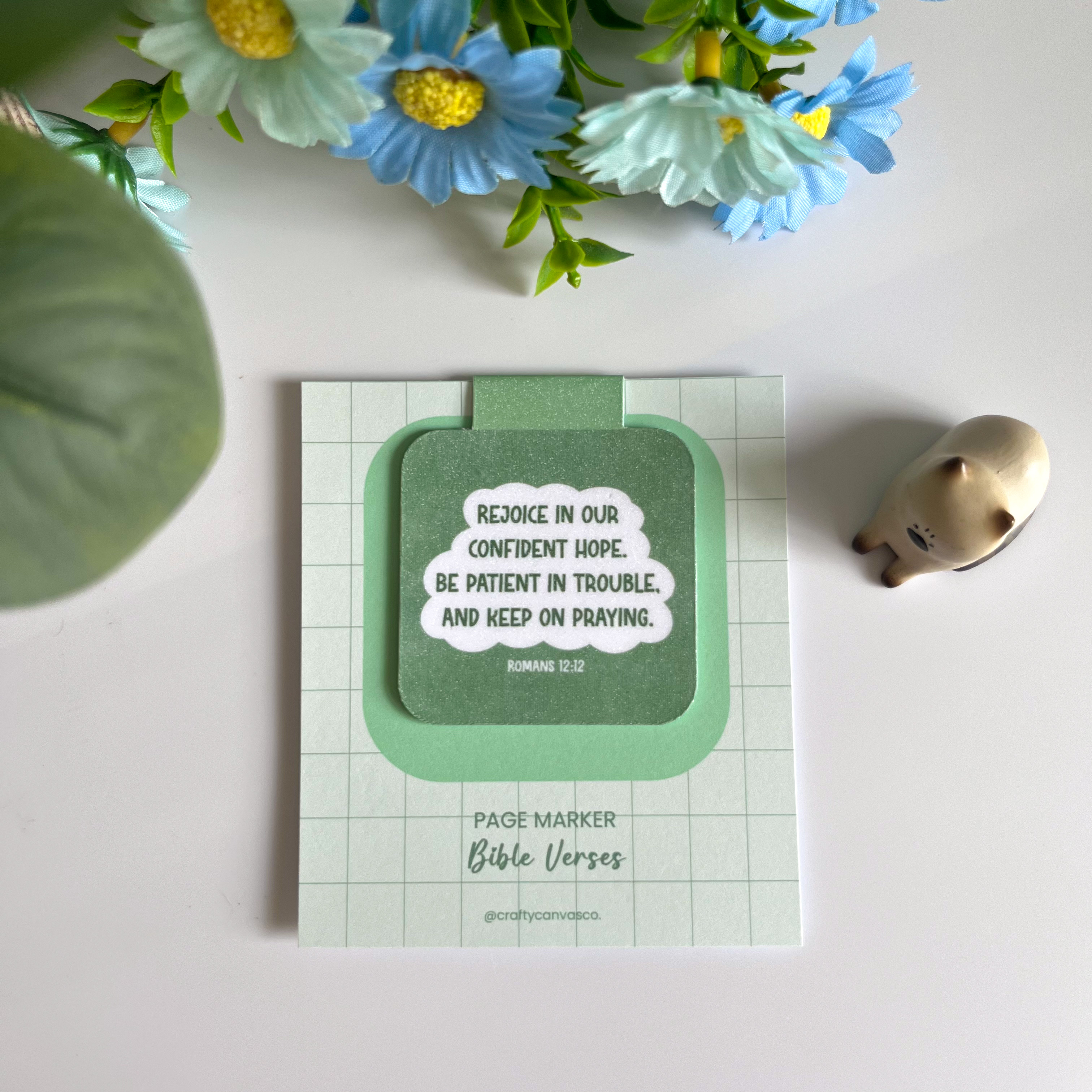 Romans 12:12 Magnetic Bookmark – Image 2
