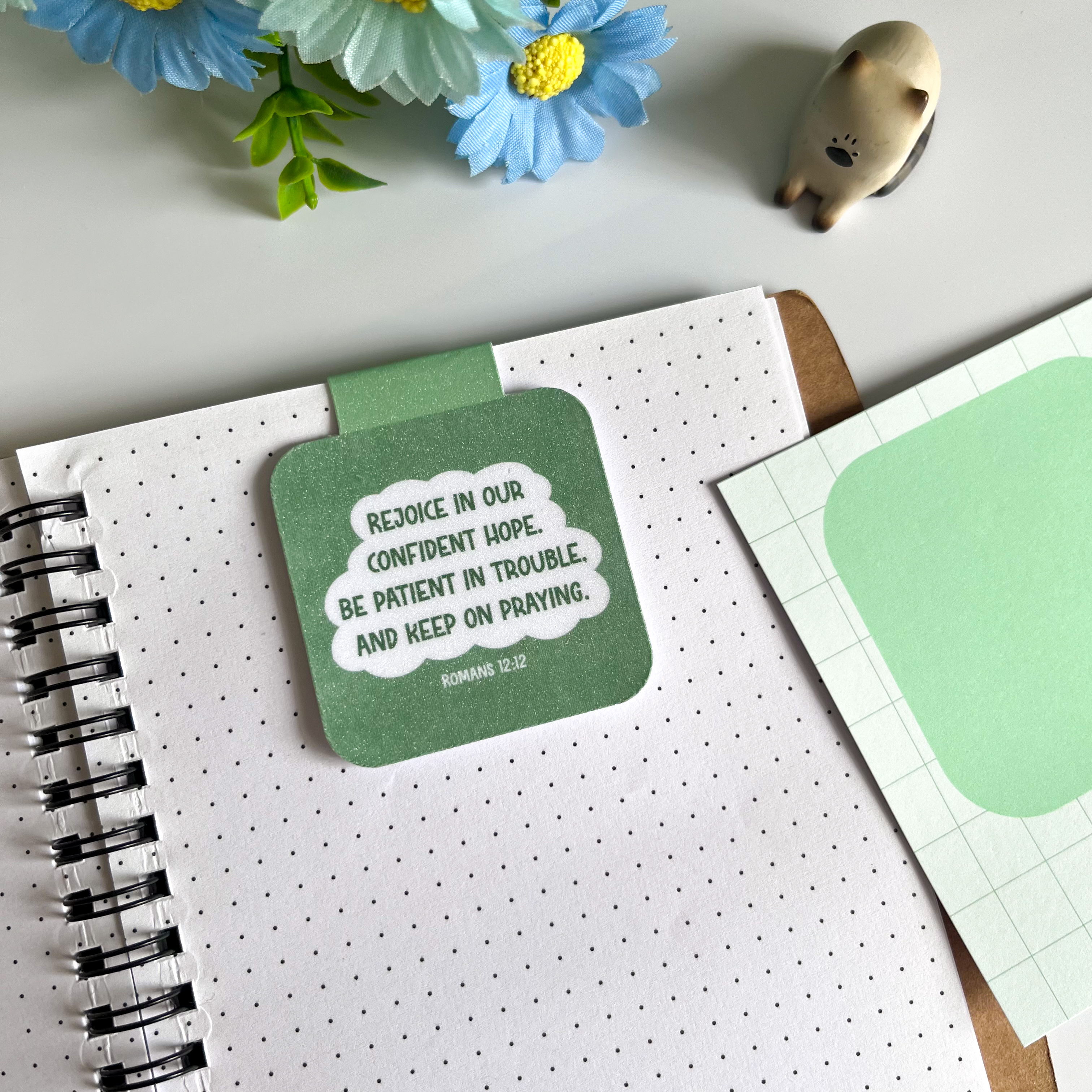 Romans 12:12 Magnetic Bookmark – Image 3