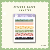 Washi Tape Sticker Sheet – Image 1