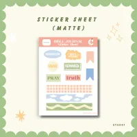 Bible Journal Sticker Sheet – Image 1