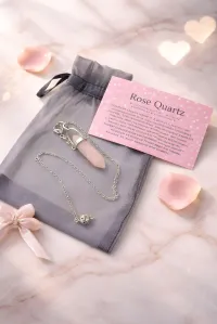 The Divine Angel Pendulum Board and Rose Quartz Pendulum – Image 2