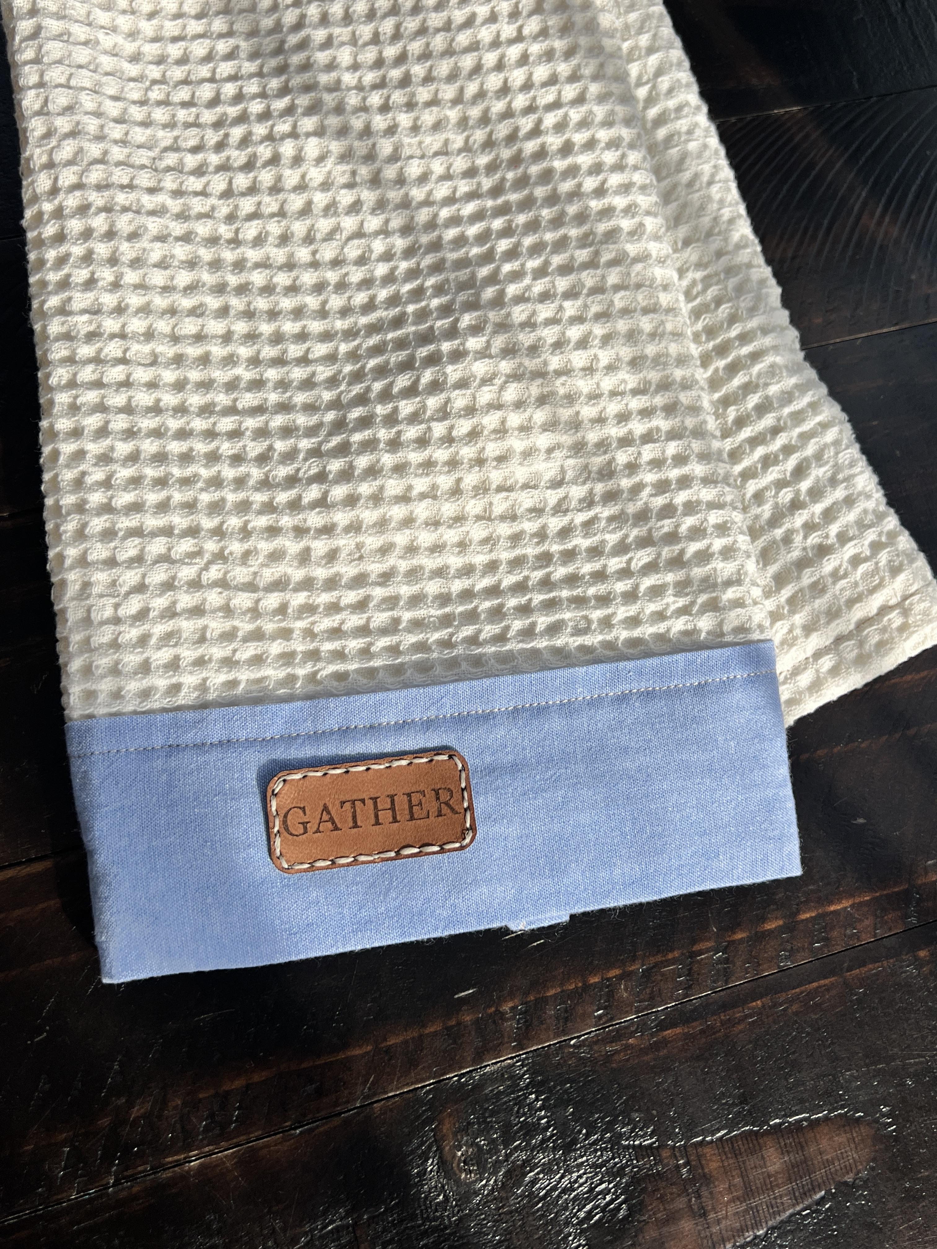 Chambray Tea Towel – Gather - 1 Towel