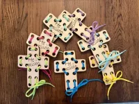 Cross Lacing Toy - He is Risen – Image 4