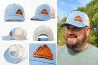 Knots Creek Leather Patch Trucker Hat – Image 6