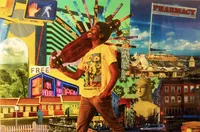 The Beauty Among Us | Mixed Media Collage – Image 1