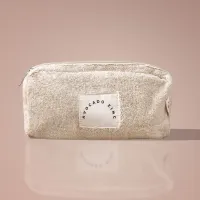 Pochette en paille en sable – Image 1