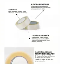 Tape 2” x 110 yd – 1.8 mil (6 rolls) – Image 4