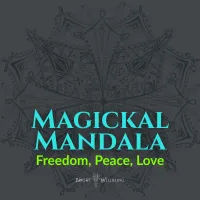 Magickal Mandala: Freedom, Peace and Love – Image 1