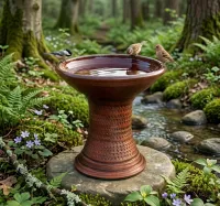 Aged Bird Bath – Image 3