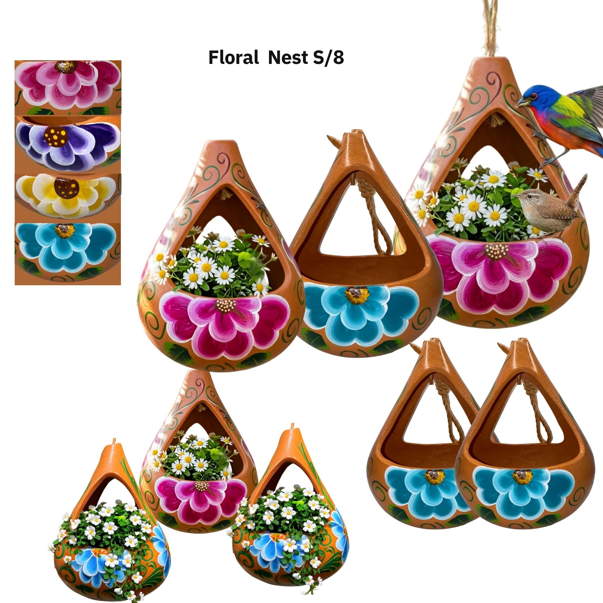Floral Nest S/8 – Image 11
