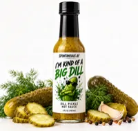 Spontaneous AF Hot Sauce – 🥒 I'm Kind of a Big Dill — Dill Pickle Hot Sauce (Medium)