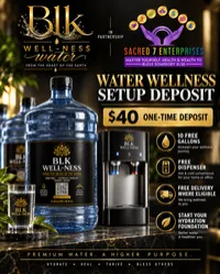BLK WELL-NESS Water Wellness Deposit – Image 1