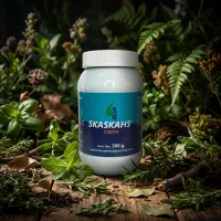 Crema Dermatitis SKASKAHS:  Crema lubricante herbolaria para postratamiento de psoriasis. 500 g. Hidrata, restaura y protege la – Image 1