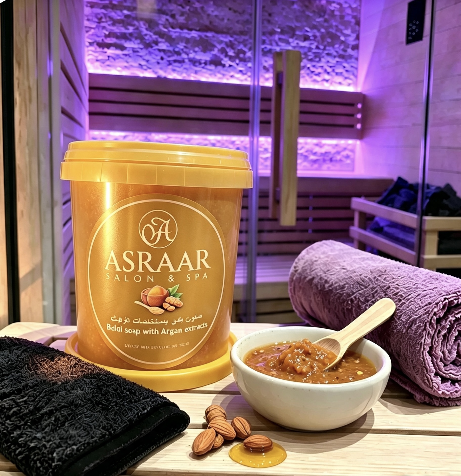 Asraar Beldi Exfoliating Soap – Image 6