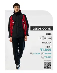 RedEdge Zeel Raincoat – L