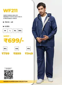 NavyCore All-Weather Zeel Raincoat – XL