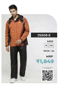 Orange Pro Zeel Raincoat – XXL