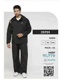 BlackShield zeel Raincoat – XL