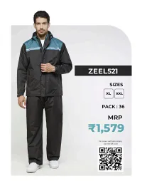 DualTone Zeel - Raincoat – XL