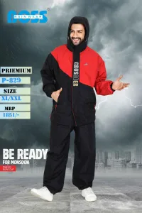 Premium - Boss Raincoat – L, Red