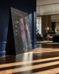 Electric Strawberry - Canvas – Image 4