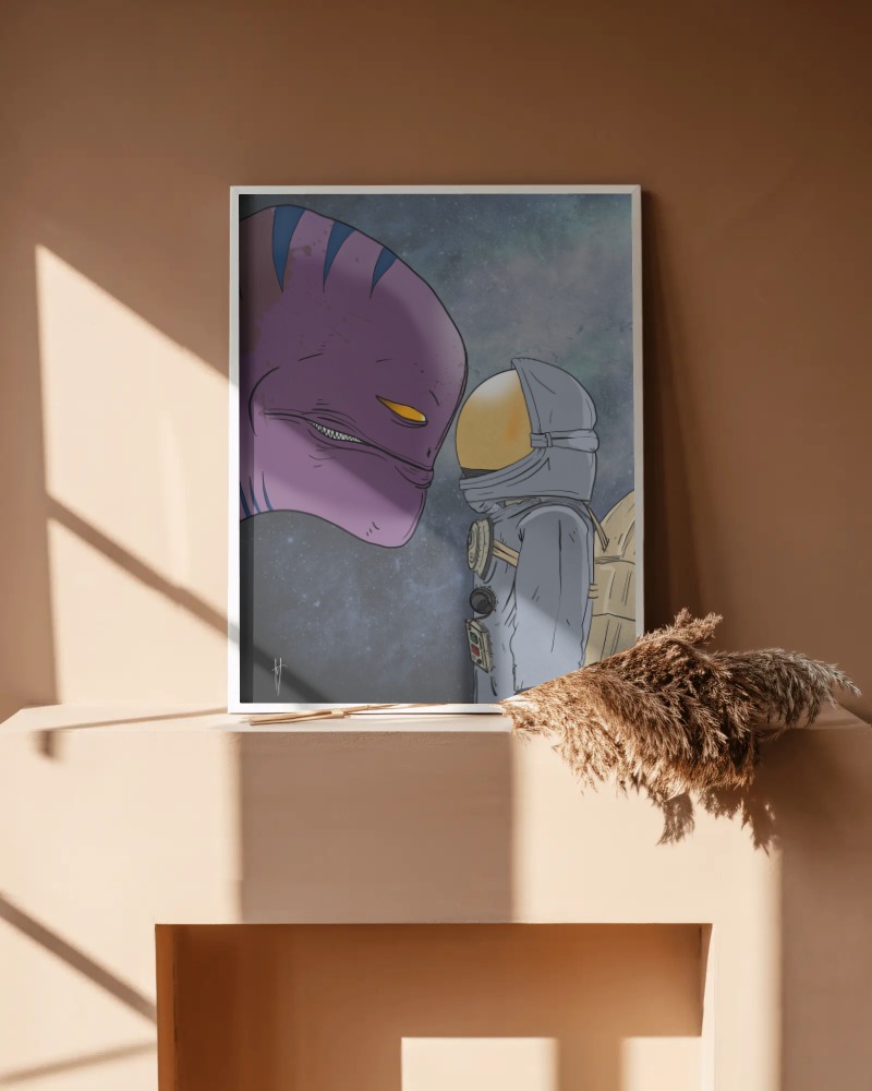An Unscheduled Meeting with Bob - Canvas – Image 4