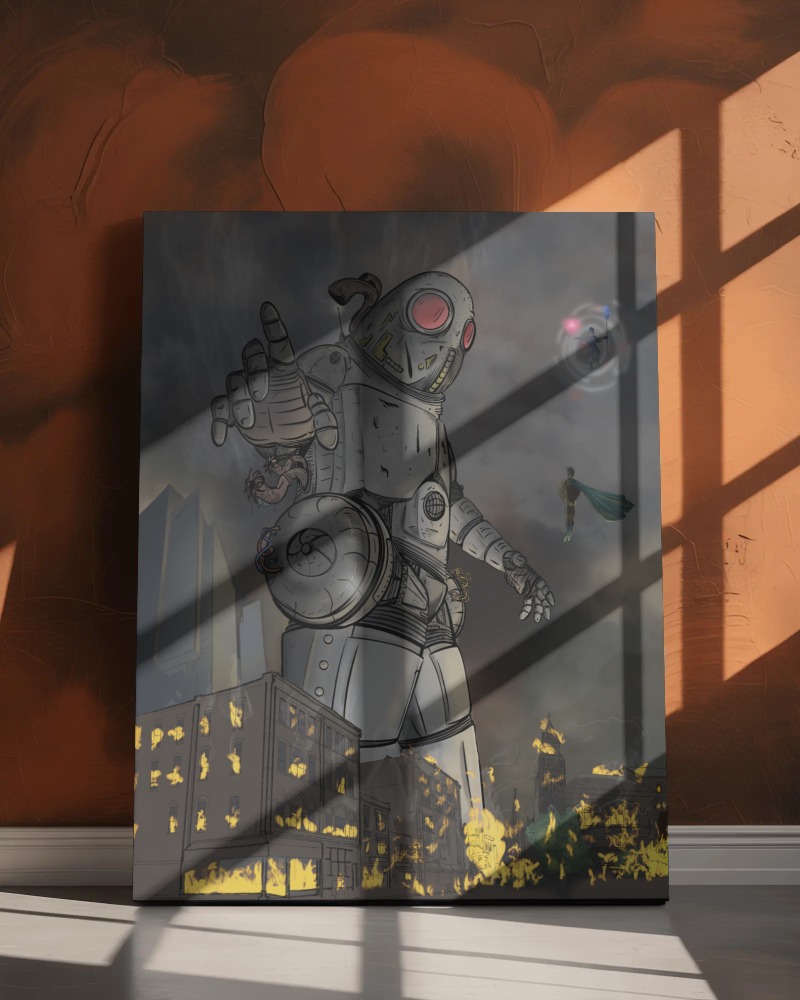 Giant Problems - Canvas – Image 2