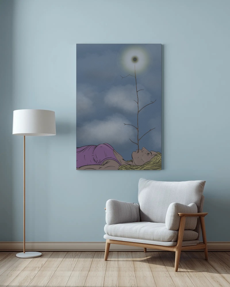Sunflower Spirit - Canvas – Image 3