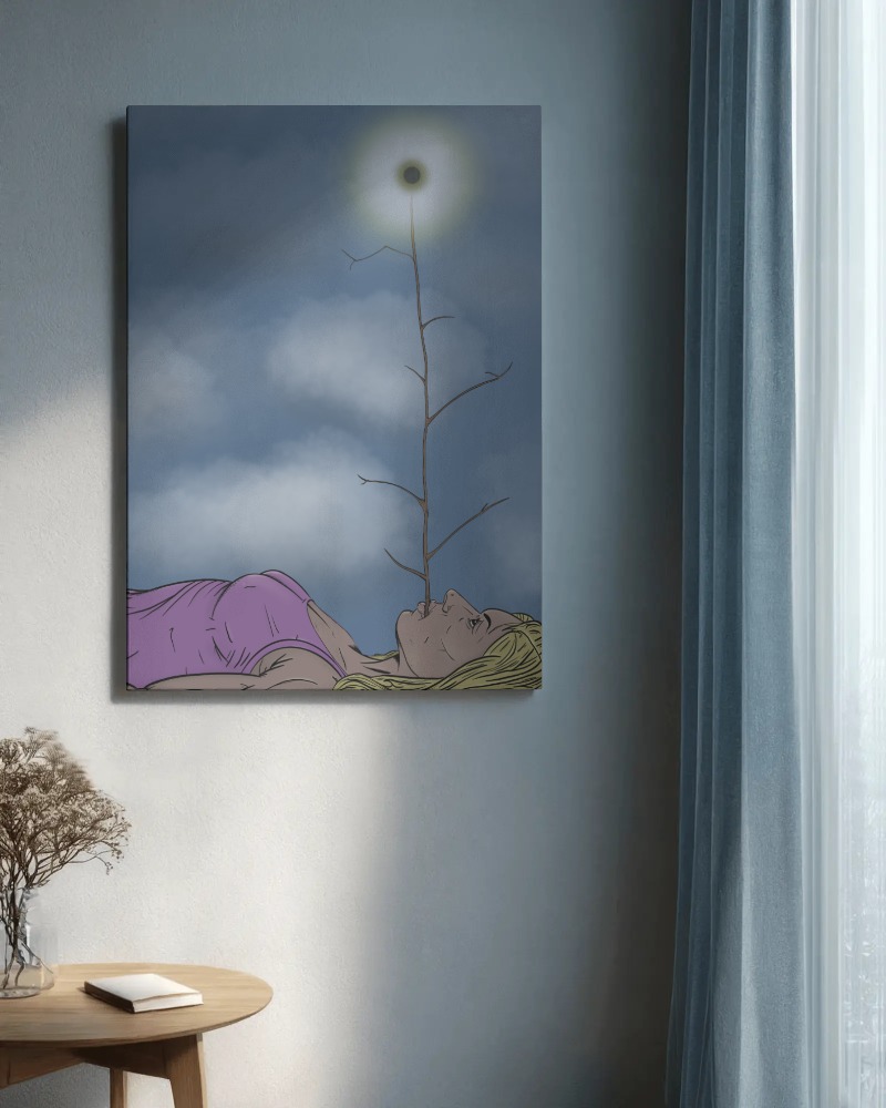 Sunflower Spirit - Canvas – Image 2