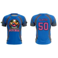 ASSL Shady Pitches Custom Jersey – Short Sleeve, 2T, Silk