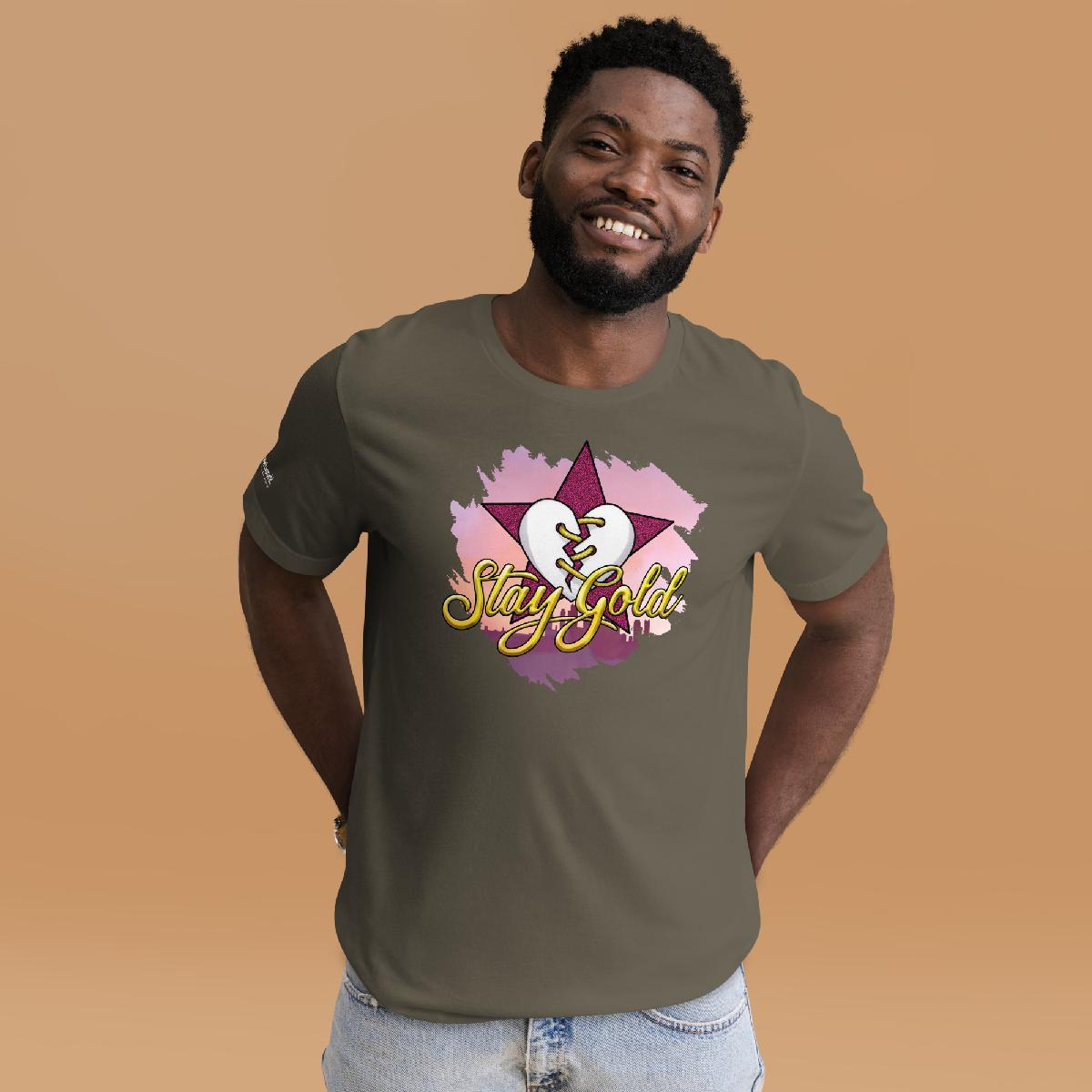 Stay Gold T-Shirt - Dark – Image 6