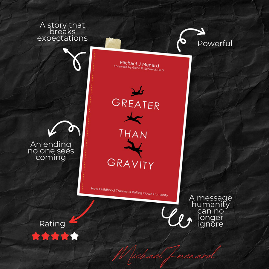 Greater Than Gravity by Michael Menard - Hardcover – Image 2