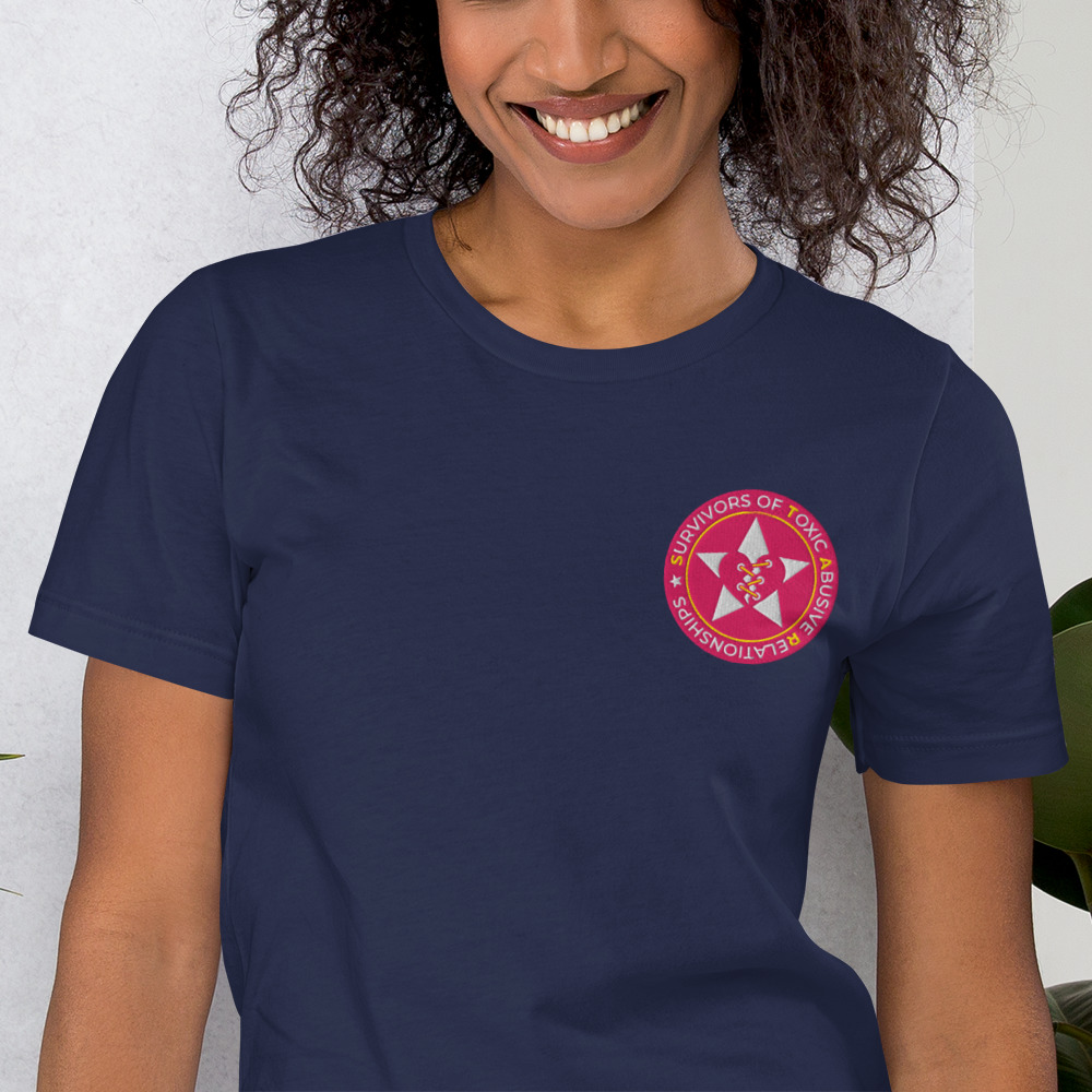 STARs Badge Embroidered T-Shirt - Dark – Image 8