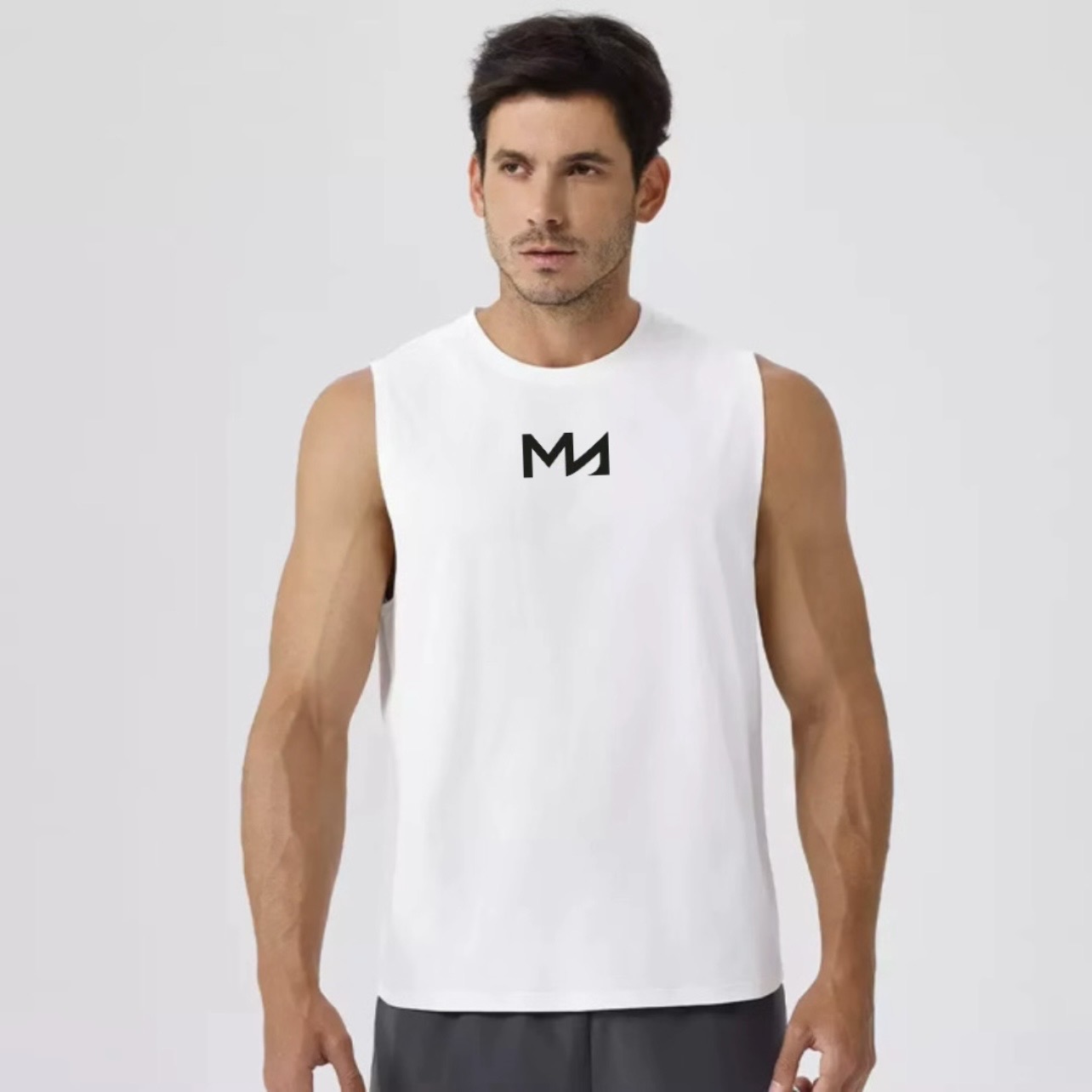 White Men's Tank Top – Image 1