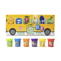 CRAYOLA SILLY SCHOOL BUS 18X 20Z DOUGH – Image 1