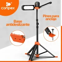 LUZ LED PORTÁTIL PARA ACAMPAR AL AIRE LIBRE, CONEXION CARRO 12V – Image 4