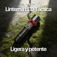 LINTERNA LÁSER RECARGABLE CON ZOOM – Imagen 2