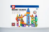 Juego magnético armable con torre motorizada – Image 1