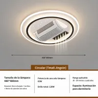 Ventilador y lámpara de techo – Imagen 3