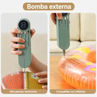 Selladora al vacio, selladora a calor e inflador recargable 3 en 1 – Image 3