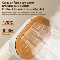 Plancha de ropa portátil a vapor y a en seco – Imagen 4
