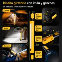 Luz led magnetica de trabajo para mecánico – Imagen 1