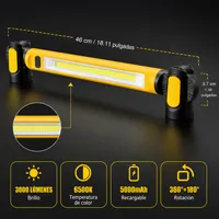 Luz led magnetica de trabajo para mecánico – Imagen 2
