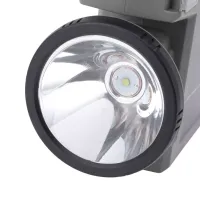 Linterna con foco doble, recarga por panel solar para camping y emergencias, power bank, batería externa – Imagen 2