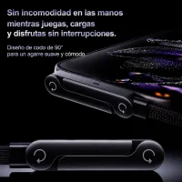 Cable cargador tipo C de 240w con soporte para celular integrado – Imagen 6