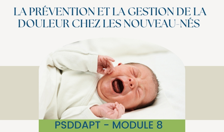 P.S.D.D.A.P.T.©: Module 8 - La prévention et la gestion de la douleur chez les nouveau-né – Image 1